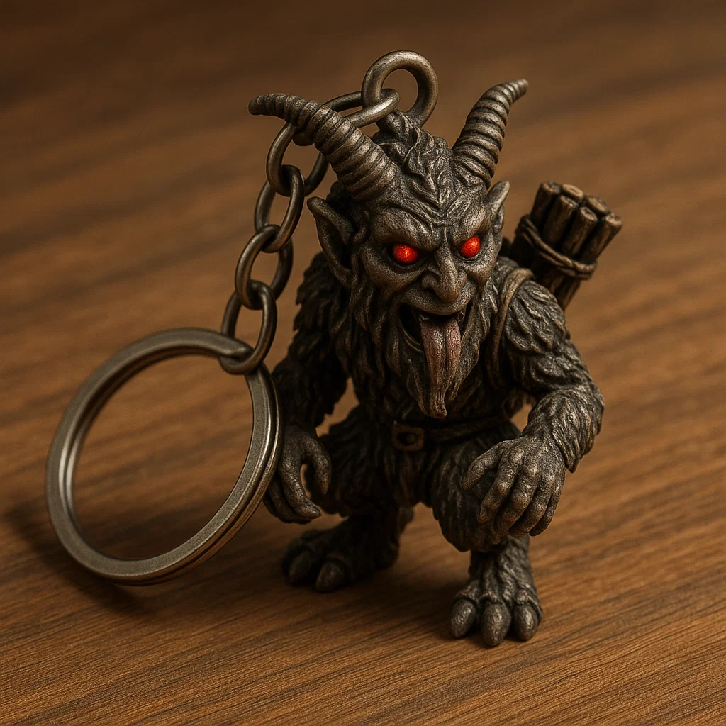 Krampus Keychain