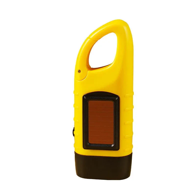 π¦ Solar + Hand-Crank Flashlight | Outdoor Backup