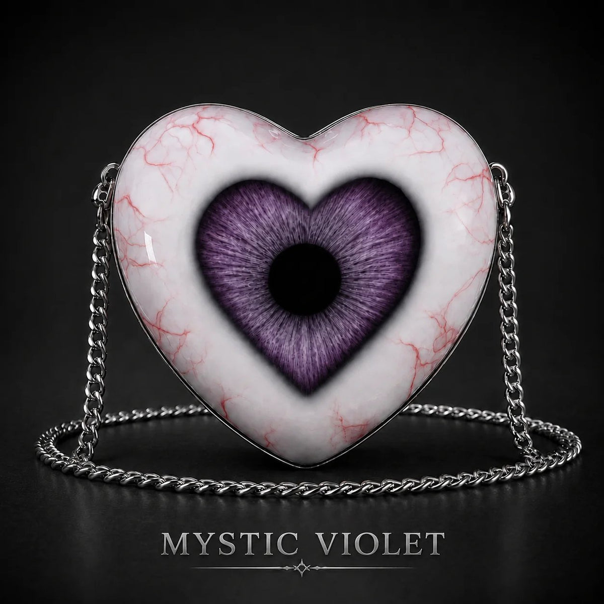 ๐ฅLast Day 50% OFF ๐ค๐ Gothic Heart Eye Statement Crossbody Bag