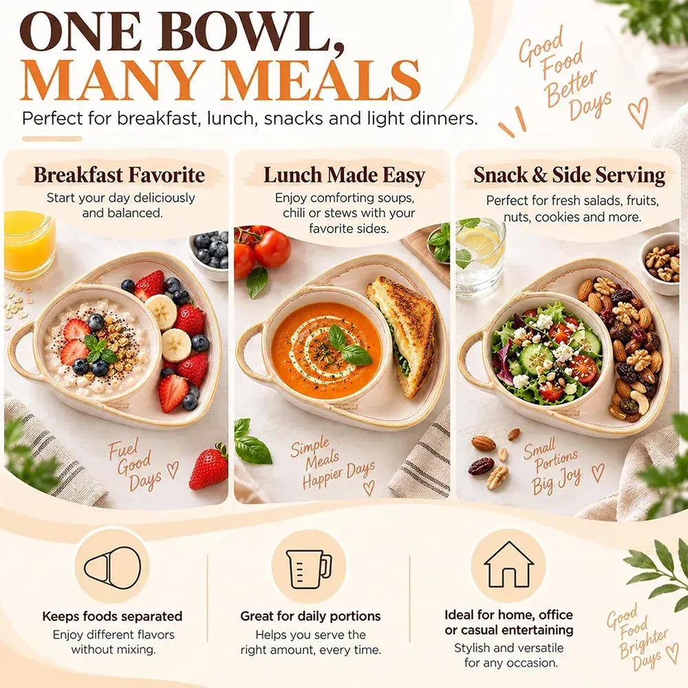 🍲Hot Sale 49%Off🔥Cosy Up with Rustic Ceramic Soup & Toasty Bowls ✨（BUY 2 FREE SHIPPING）