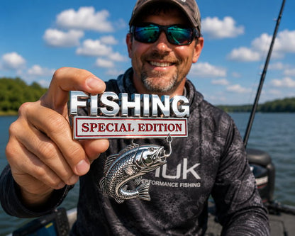 🔥LAST DAY 49% OFF- 🎣 Fishing Special Edition™ Premium 3D Metal Vehicle Emblem Badge