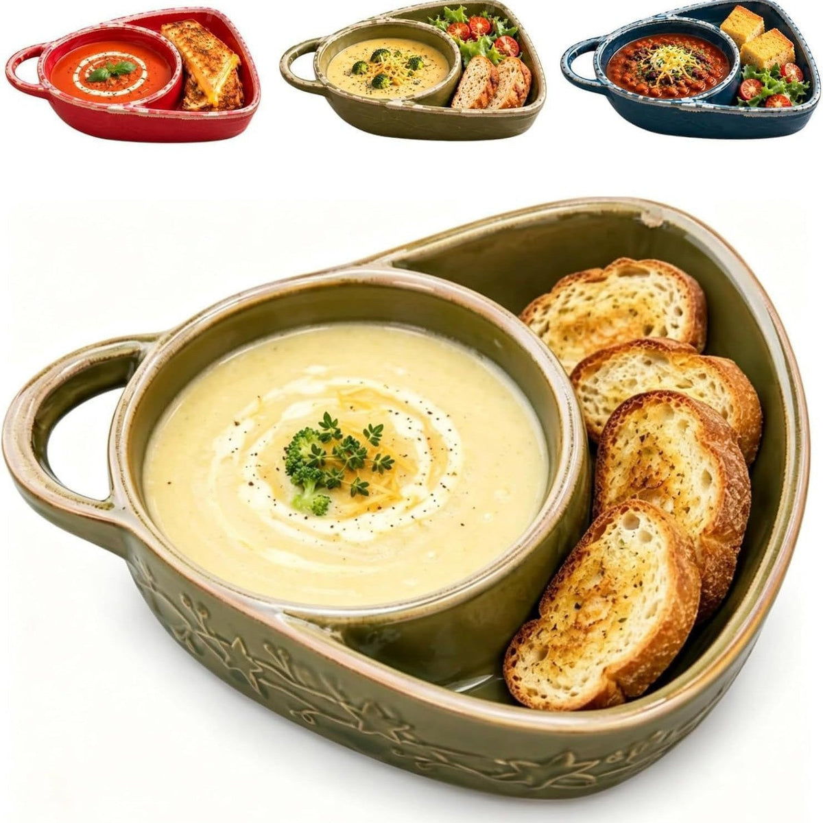 🍲Hot Sale 49%Off🔥Cosy Up with Rustic Ceramic Soup & Toasty Bowls ✨（BUY 2 FREE SHIPPING）