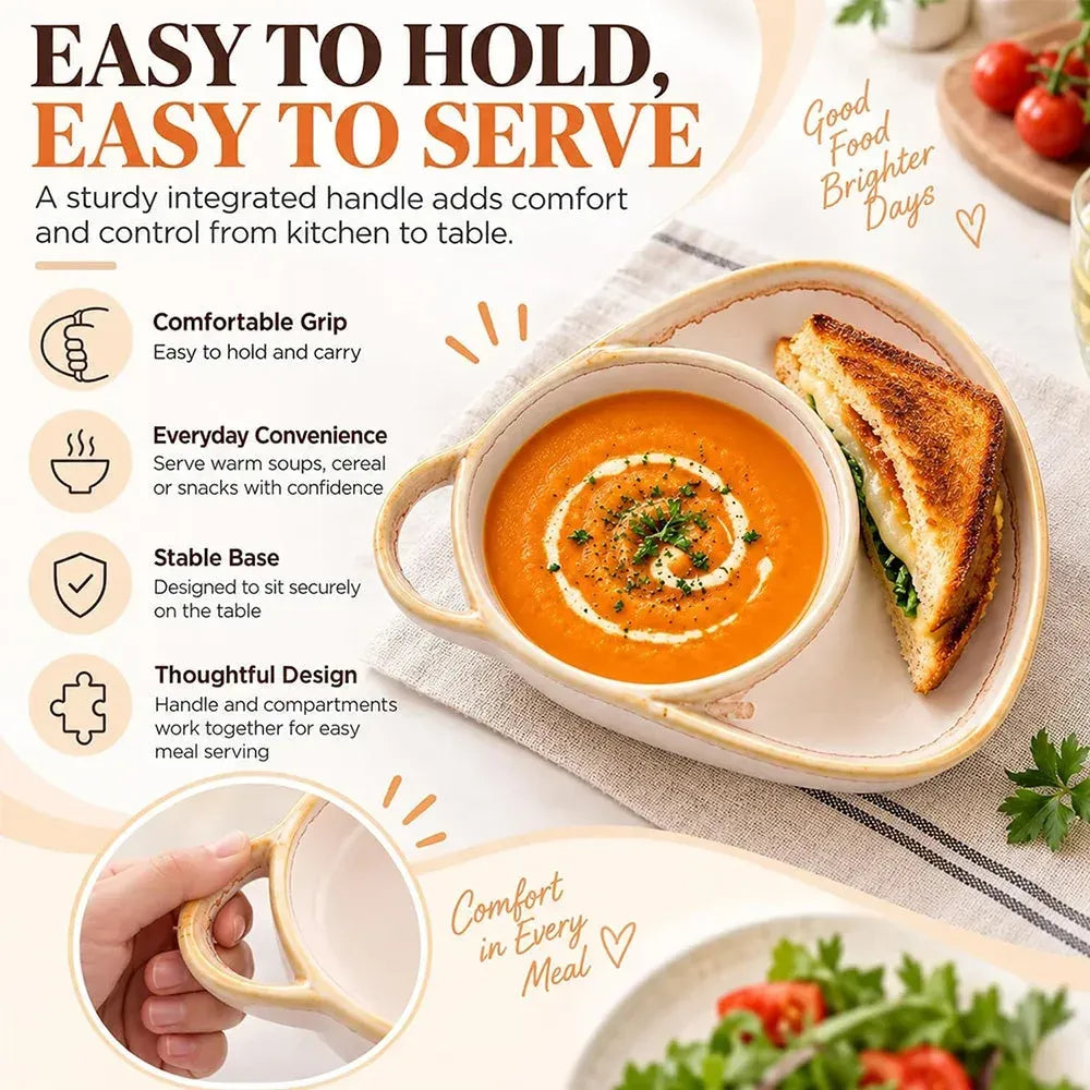 🍲Hot Sale 49%Off🔥Cosy Up with Rustic Ceramic Soup & Toasty Bowls ✨（BUY 2 FREE SHIPPING）