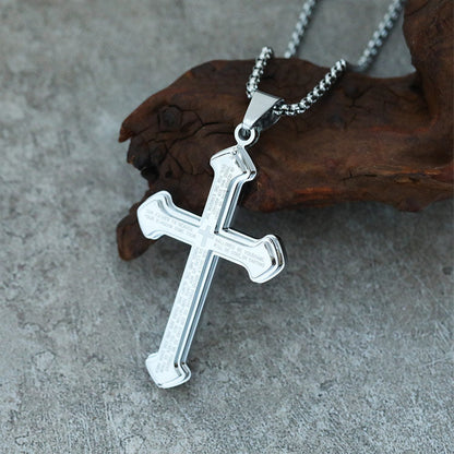 📢📢LAST DAY SALE 50% OFF✝️ "The Lord's Prayer" Cross Necklace -- Unisex