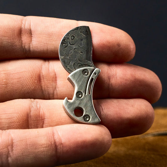 Mini Titanium Compact Bottle Opener & EDC Cutter